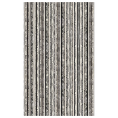 Tipps Cowhide Striped Indoor Rug