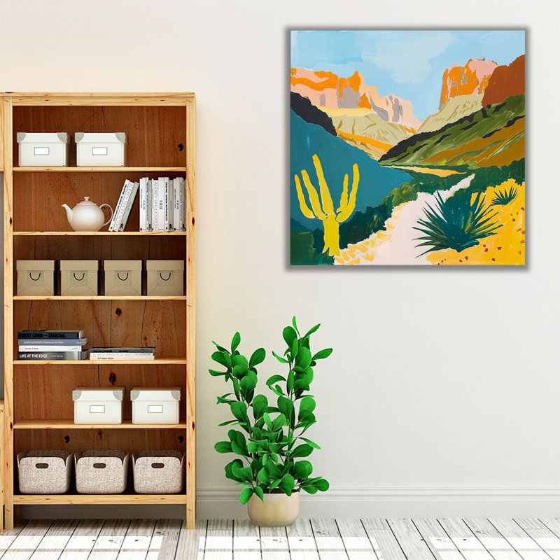 «A Scenic View II», reproduction d'art sur toile, H 12 po x l 12 po