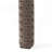 Outdoor PE Rattan Backless Barstools, Set Of 2, Dark Brown