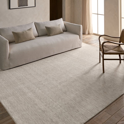 Tapis blanc uni Icten