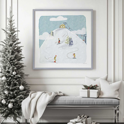 Winter Skiing Adventure Print
