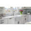 Luxury 33" L x 20" W Dual Mount Kitchen Sink with Basket Strainer-84381532