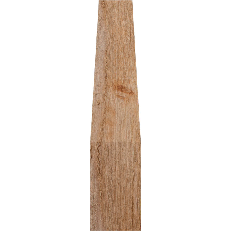 Attelle impériale du genou, Cèdre rouge, H 22 po x l 4 po x P 14 po, Brute