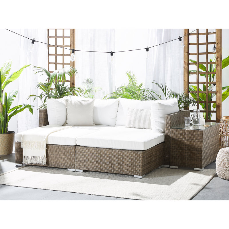 Outdoor Cushion Cover Set Cream NOTO