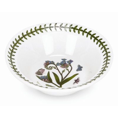 Portmeirion Botanic Garden Oatmeal/Soup Bowl 6.5" 8 Oz