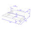 Lit de jour simple rembourré Annaclara-1467962915
