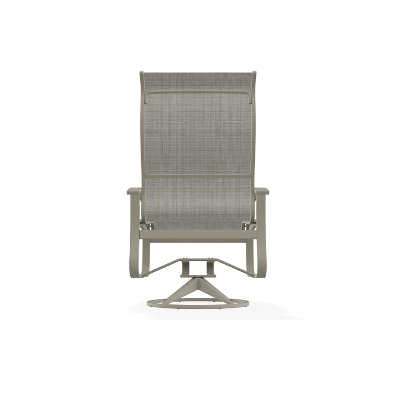 Belle Isle Outdoor Dining Chair, Deacon, Storm