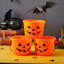 6 seaux de citrouille d'Halloween