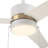 Flint 52" Ceiling Fan with pull chains,Light Kit Included,Work with stable and silent motor