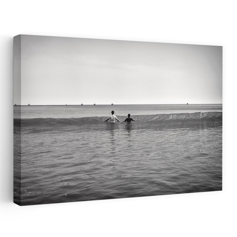 Art contemporain paysage marin contemporain, H 8 po x l 12 po