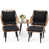 Black Cushion/Brown Frame selected