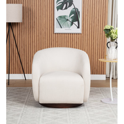 Fauteuil demi-tonneau pivotant Bennett