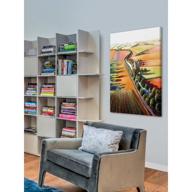 Mica - Wrapped Canvas Painting, 114cm H x 76cm W x 3.81cm D