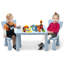 Remington Kids 3 Piece Rectangular Play Table and Chair Set-753044217