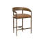 ZANATTA BARSTOOL - CHARCOAL BLACK LEATHER-1745634569-1745634574