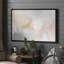 Art mural encadré sur toile - Composition abstraite minimale de blocs de couleurs neutres - 16 po x 24 po, 24 po x 36 po-1510675367-1510675366