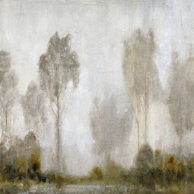 " Misty Marsh I " Painting Print