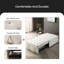 Canapé-lit sans accoudoirs en lin de 39 po Joaquina-489757014