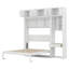 Lit escamotable mural avec bureau, armoire supérieure et tablettes de rangement, lit pliable peu encombrant-473577631-473577628