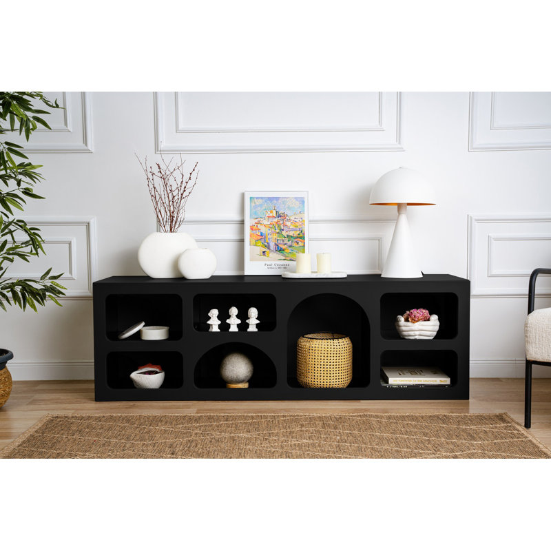 Nordure V3 51cm Console Table, Black