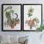 Purrfect Plants I - Ensemble de 2 reproductions de cadres photo sur toile-1106606264-1106606266