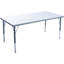 Ensemble de table et chaises - Chaise 12 po NAAR - Table 24 x 48 - Pieds larges-961455025