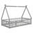 Tent-Shaped Floor Bed