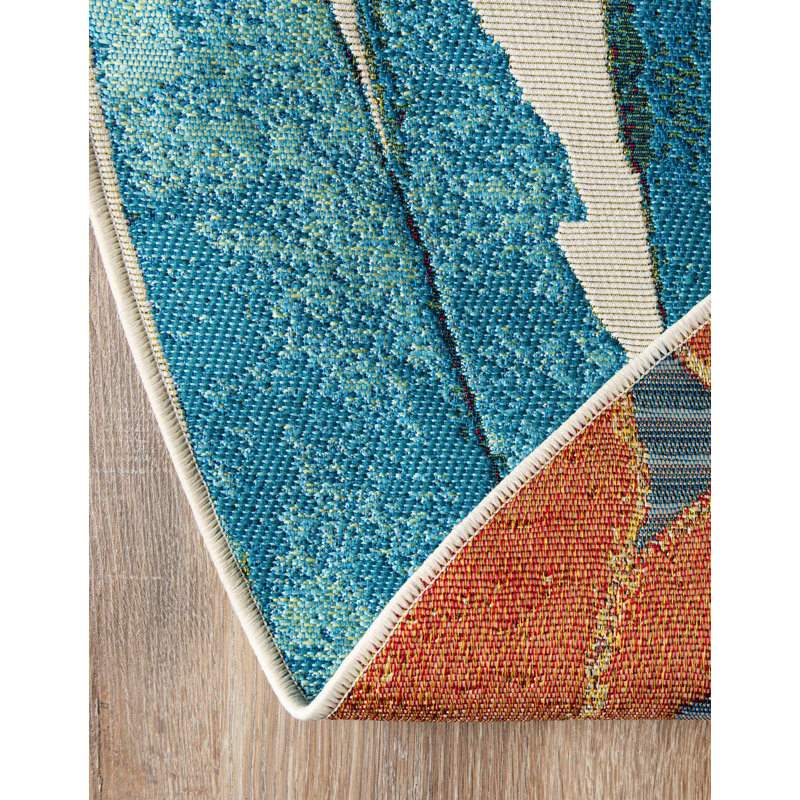 Jungle Terianna Rug, Round 5'1" 