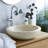 Tikamoon Calypso 16.93'' Marble Circular Bathroom Sink