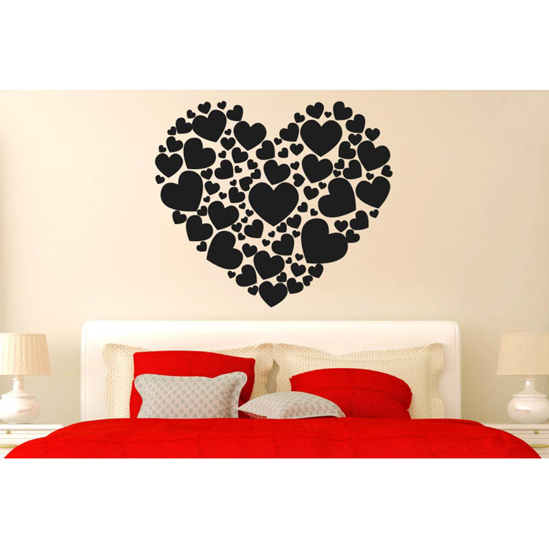 Abstract Wall Decal, Black