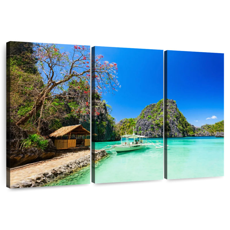 Gillard Amazing Coron Beach, H 32 po x l 50 po
