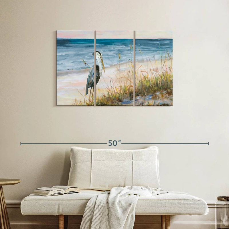 Heron Ocean View, 24" H x 38" W