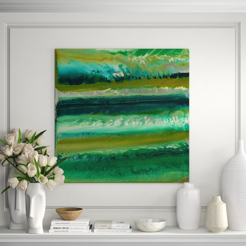 Trifle I Painting by Danielle Davis, Plexi, 36" H x 36" Wx 1.5" D