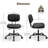 Home Furniture Set, C-Shaped Mobile Side Table Equiped Small Chair End Table, Laptop Tray