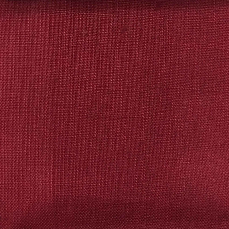 Brighton 100% Linen Fabric, Sangria