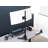 Single Monitor Extra Tall Desk Stand