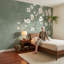 Murale botanique sauge vert-77632215-77632209