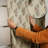 Grey & Brown Bohemian Handmade Light Filtering Flat Curtain Panel Linen Drapes for Elegant & Natural Home Interiors-1560859276