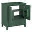 Meuble-lavabo 30 po sans lavabo, base seulement, armoire de salle de bain multifonctionnelle avec portes et tiroir, cadre solide et panneau de fibres à densité moyenne, -115898506