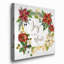 «Poinsettia Joy», reproduction d'art textuel sur toile tendue-1536783301