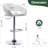 Anastacio Swivel Upholstered Adjustable Height Counter Stool with Metal Frame,Bar Stools with Footrest, Kitchen Island Chairs for Dining Room, Home Bar, Cafe-382065172-382065714