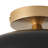3000K/4000K/6000K Classic Design Semi-Flush Mount Light