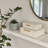 RebekaSet of 2 Rectangular Nesting Decorative Storage Boxes, Modern Embossed Finish - Cream Faux Shagreen-1693151753
