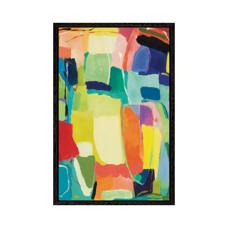 Urban Essay XXIV - Print on Canvas, Black Framed, 66.04 cm H x 45.72 cm W