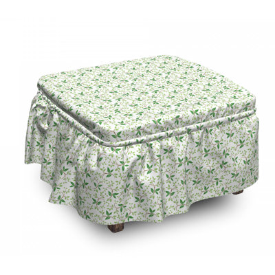 Box Cushion Ottoman Slipcover