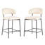 Tabouret de comptoir 24,38 po Jerwin-1031612093