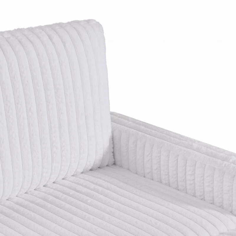 Canapé rembourré en tissu de salon avec surface revêtue de tissu / canapé capitonné Chesterfield