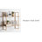 Hirsch 2 Piece Metal Accent Shelf-1180984722