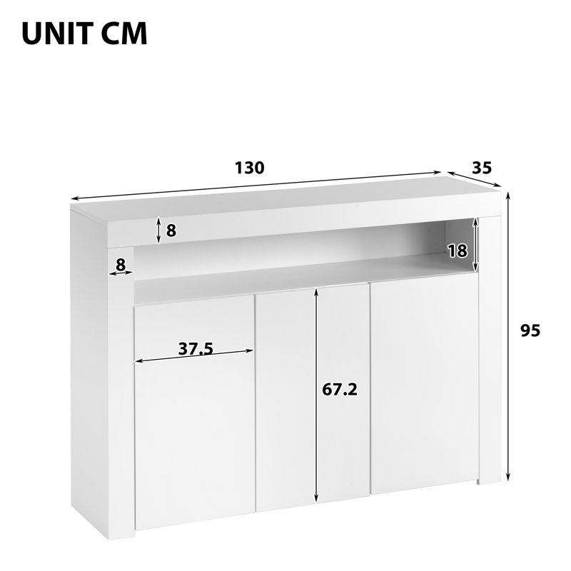 130cm Sideboard