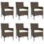 Curnutt 6 - Person Patio Dining Set Rectangular Table with Cushions Included